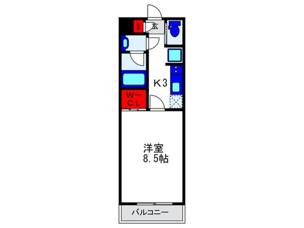 ガレリア大阪空港Ⅱの物件間取画像